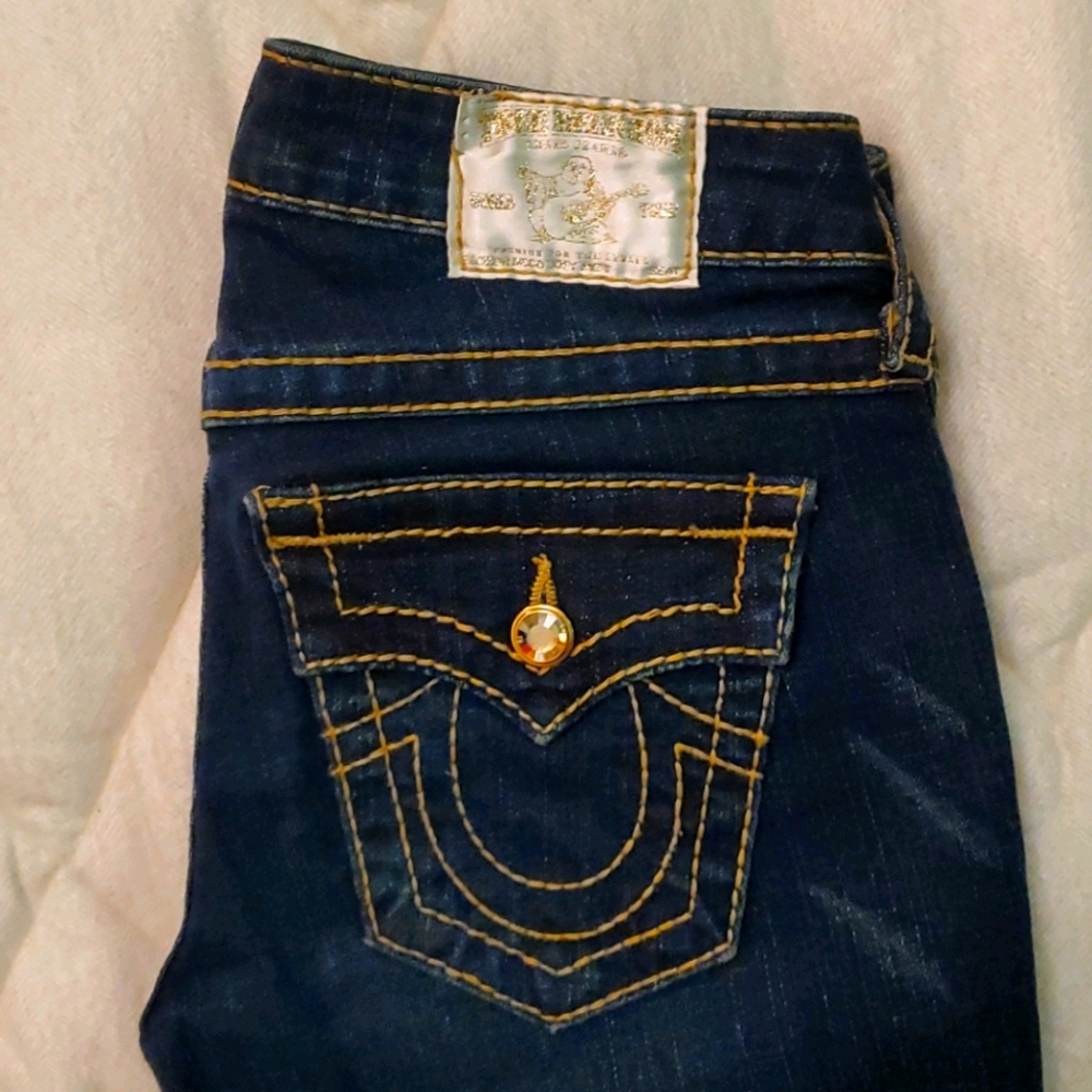 Women's BNWOT size 25 True Religion bootcut jeans